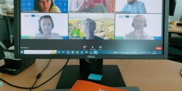 Image of webinar taking place Image of webinar taking place